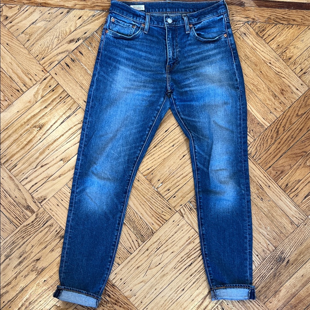 Levi's Classic Blue Slim Straight Jeans